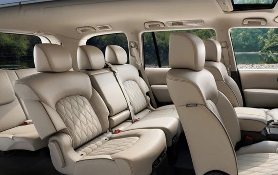 2023 Nissan Armada showing 8 seats | Granite Nissan in Rapid City SD